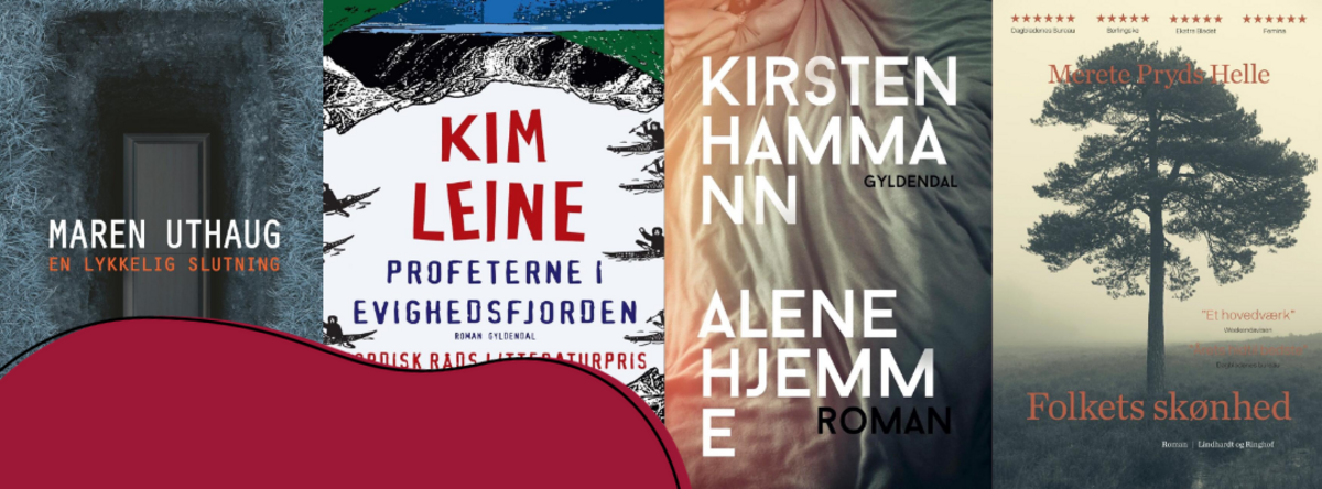 fire bogforsider - kirsten hammann, kim leine, merete pryds helle og maren uthaug