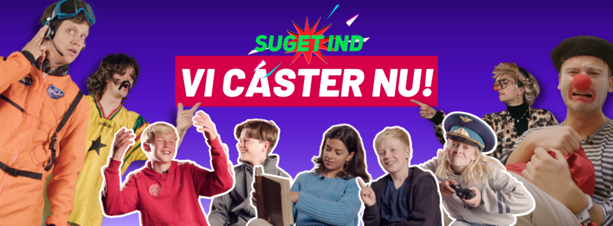 Vi caster nu!