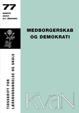 : Medborgerskab og demokrati