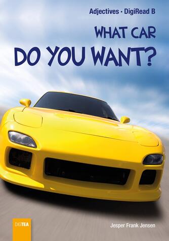 Jesper F. Jensen: What car do you want? : QR bog