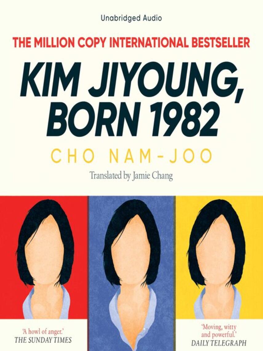 Cho Nam-Joo: Kim Jiyoung, Born 1982 : The international bestseller