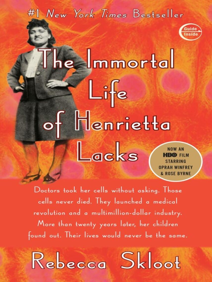 Rebecca Skloot: The Immortal Life of Henrietta Lacks