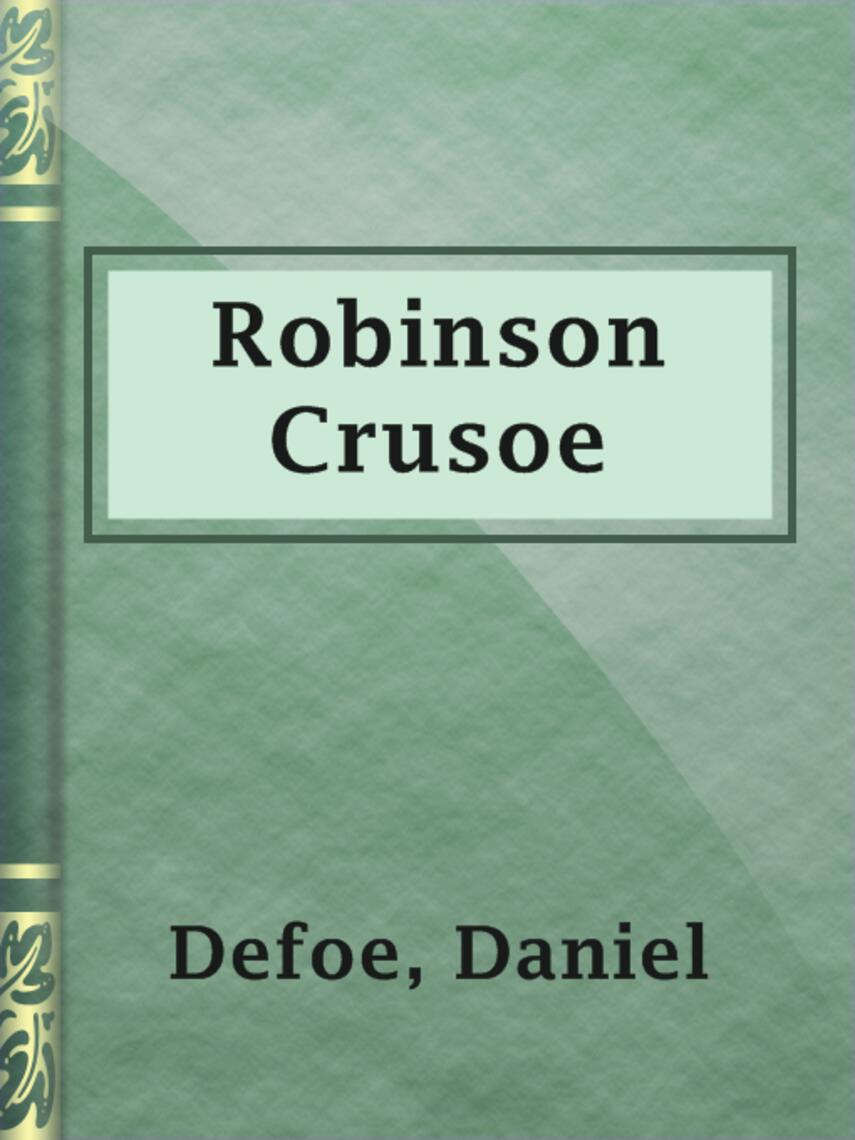 Daniel Defoe: Robinson Crusoe