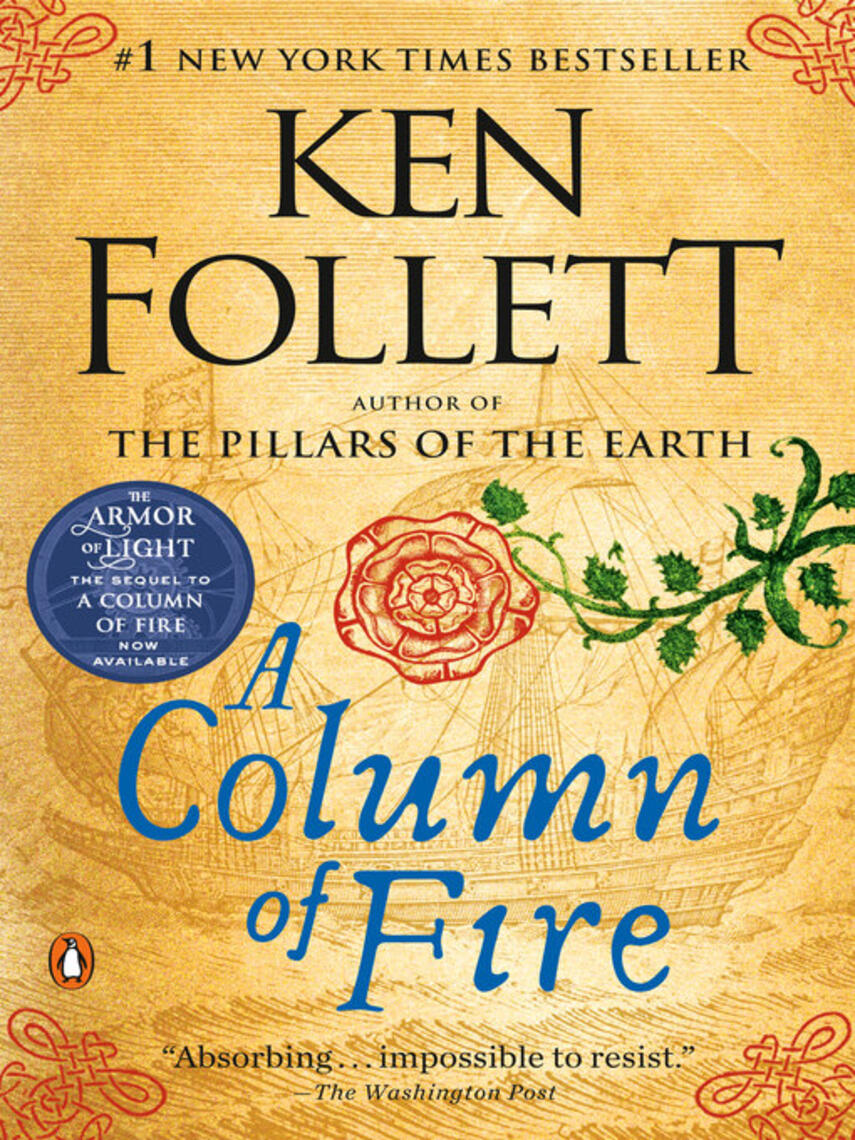 Ting object A column of fire The Pillars of the Earth