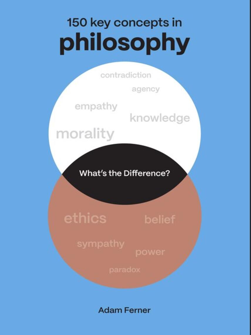 Adam Ferner: Philosophy : 150 Key Concepts in Philosophy