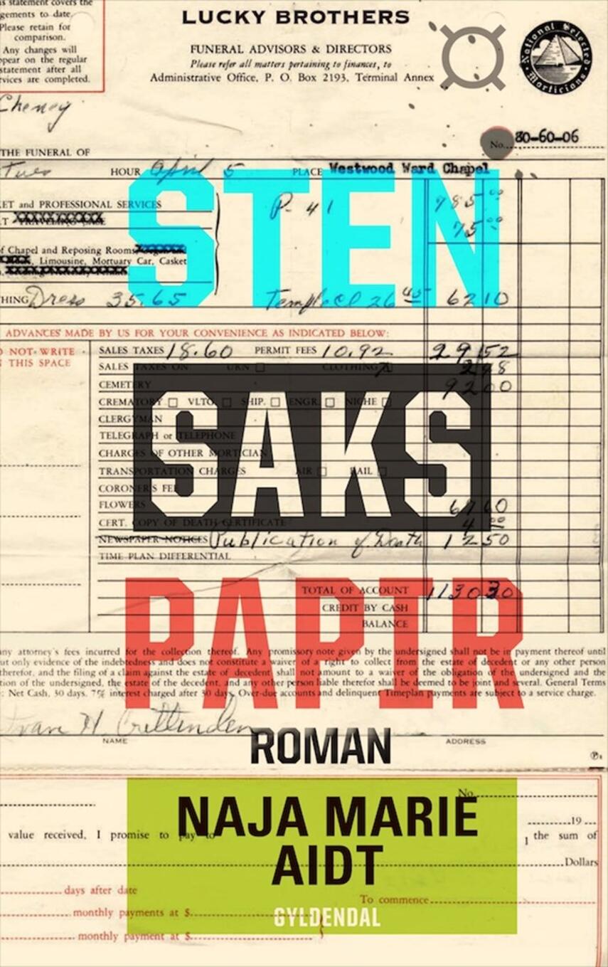 Naja Marie Aidt: Sten, saks, papir : roman