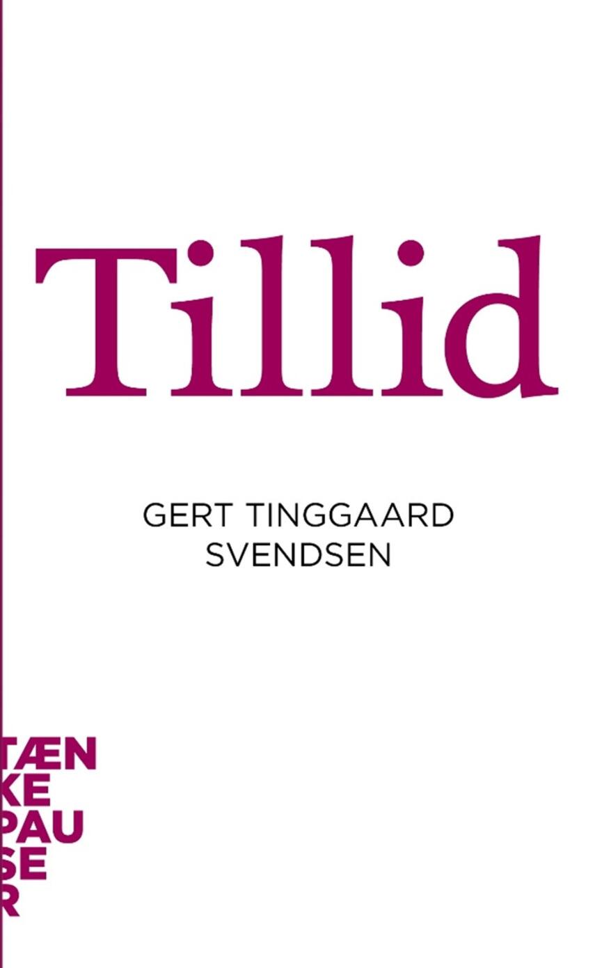 Gert Tinggaard Svendsen: Tillid