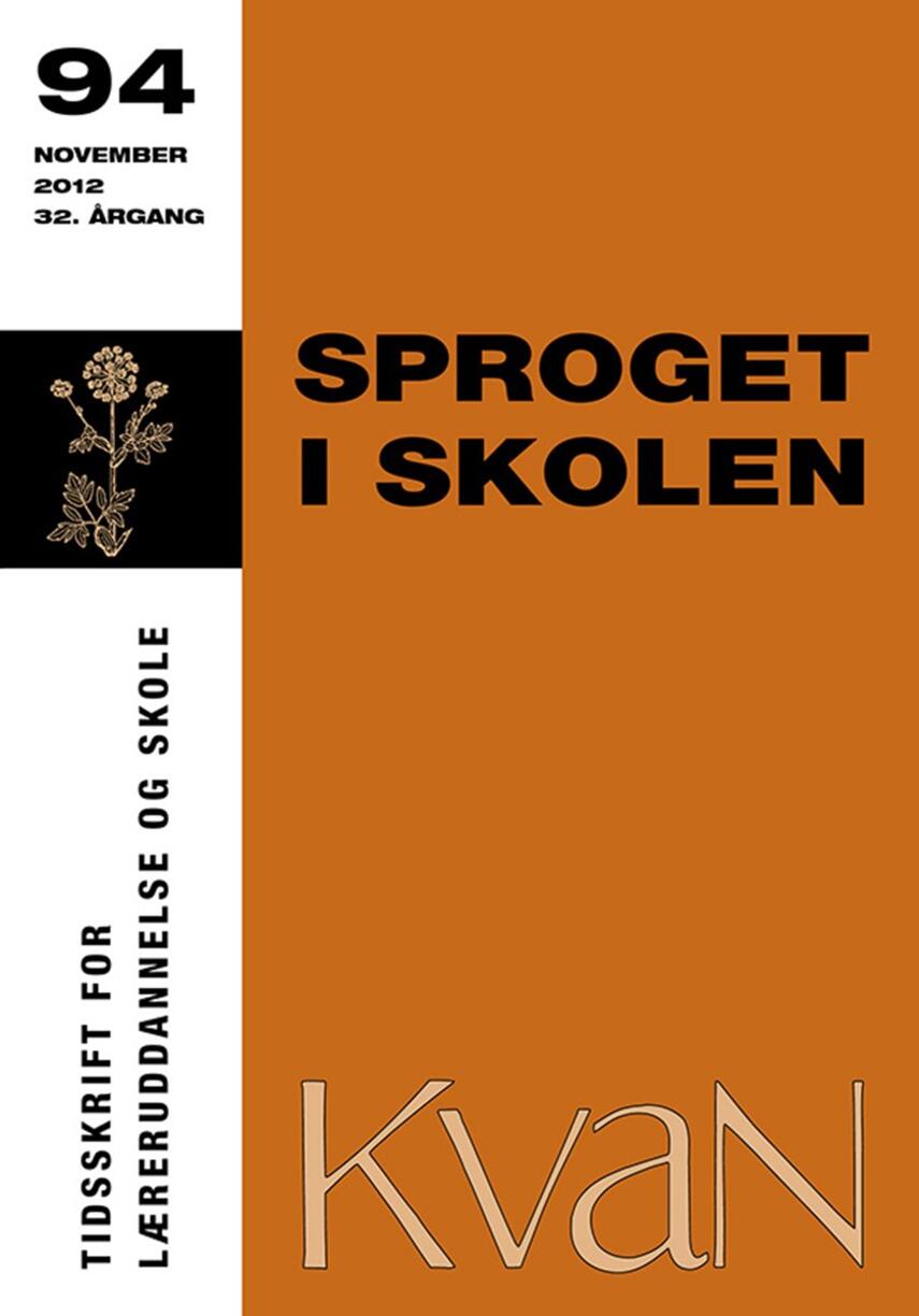 : Sproget i skolen