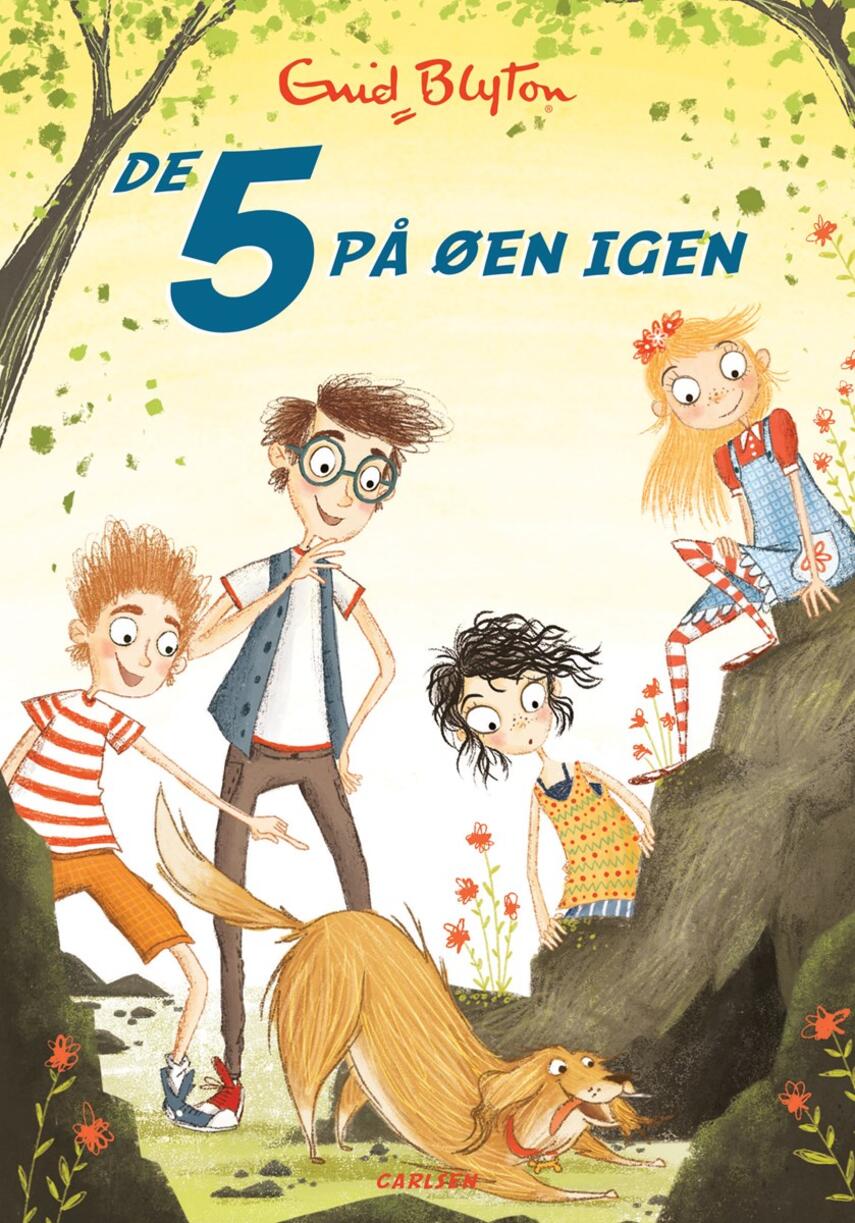 Enid Blyton: De 5 på øen igen (Ved Tine Hovgaard Jørgensen)
