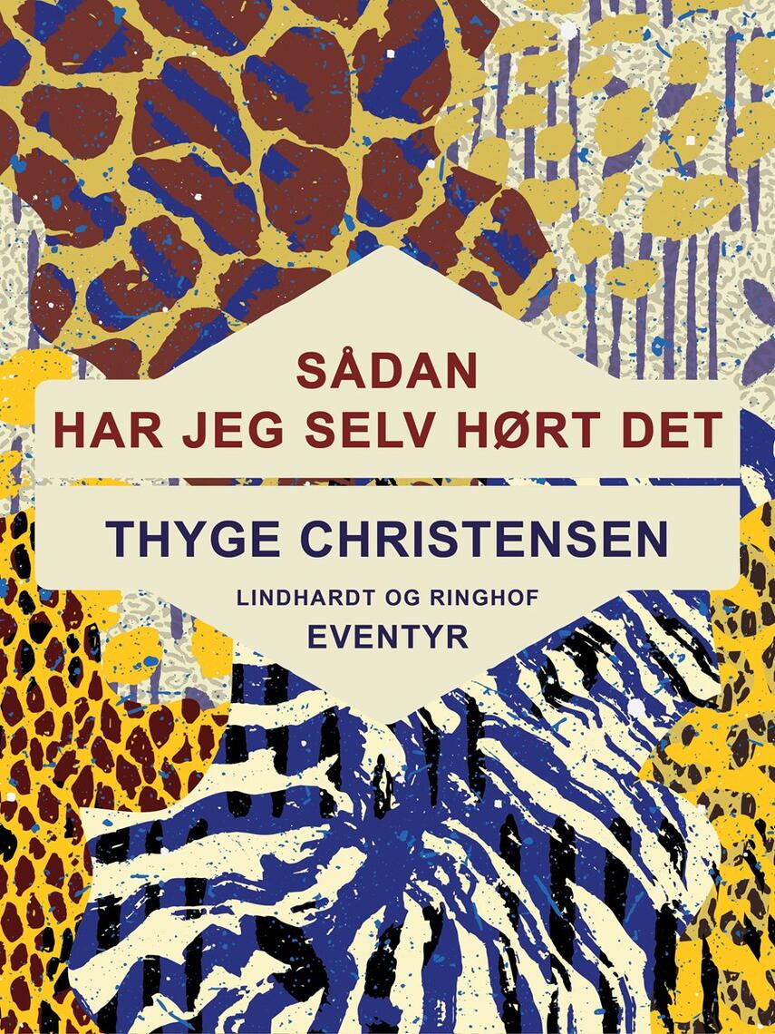 Thyge Christensen (f. 1947): Sådan har jeg selv hørt det : historier fra Burkina Faso