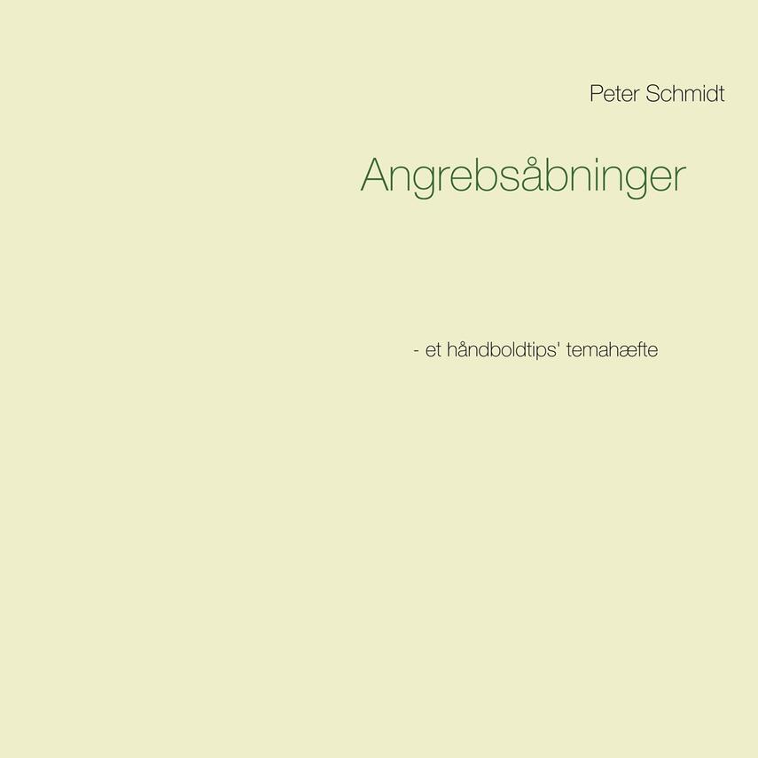 Peter Schmidt (f. 1964): Angrebsåbninger