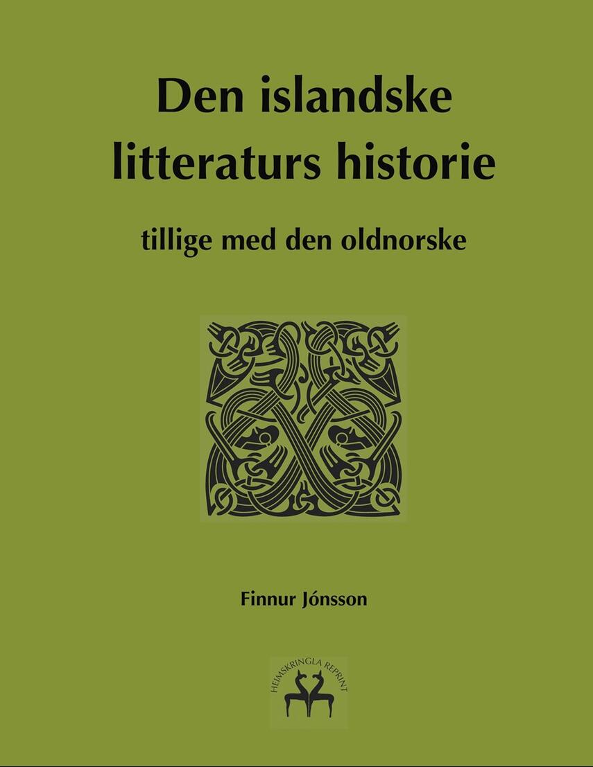 Finnur Jónsson: Den islandske litteraturs historie - tillige med den oldnorske
