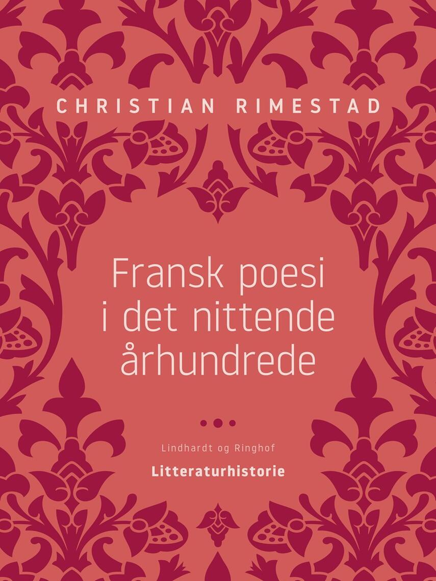 : Fransk poesi i det nittende århundrede