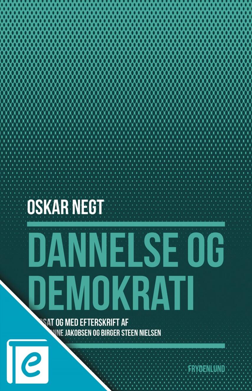 Oskar Negt: Dannelse og demokrati