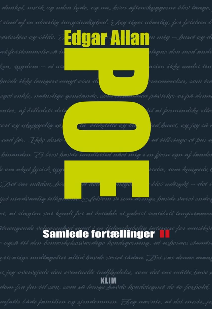 Edgar Allan Poe: Samlede fortællinger. 2