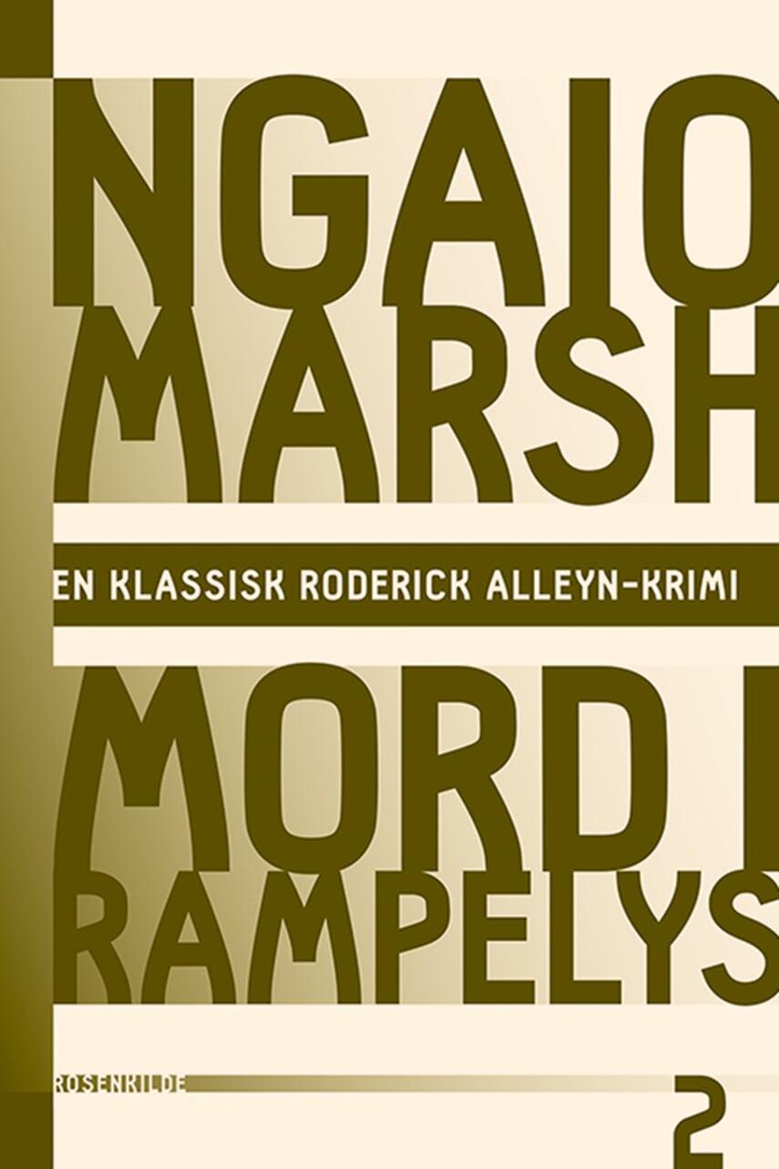 Ngaio Marsh: Mord i rampelys