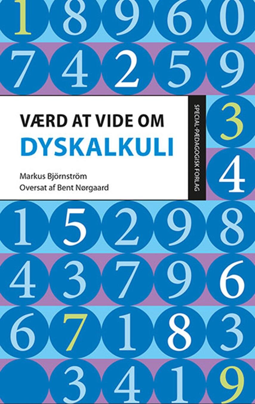 Markus Björnström: Værd at vide om dyskalkuli