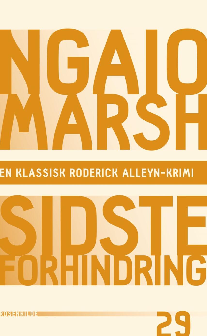 Ngaio Marsh: Sidste forhindring