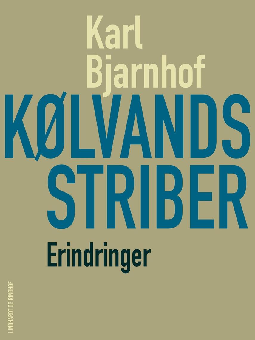 Karl Bjarnhof: Kølvandsstriber : erindringer