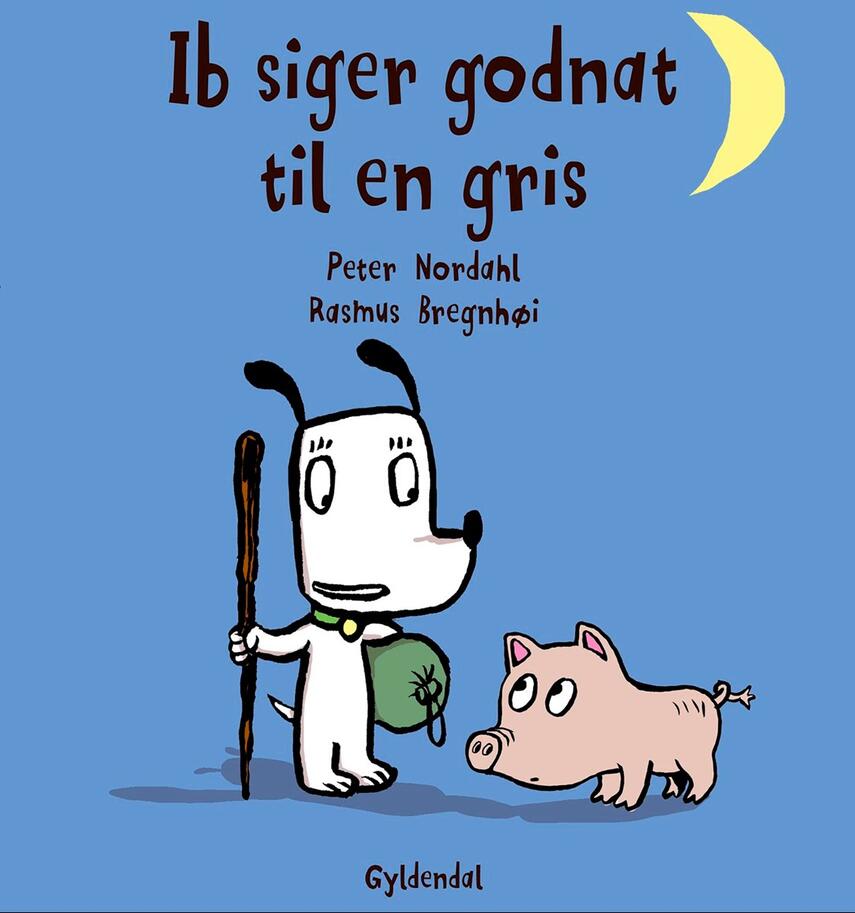 : Ib siger godnat til en gris