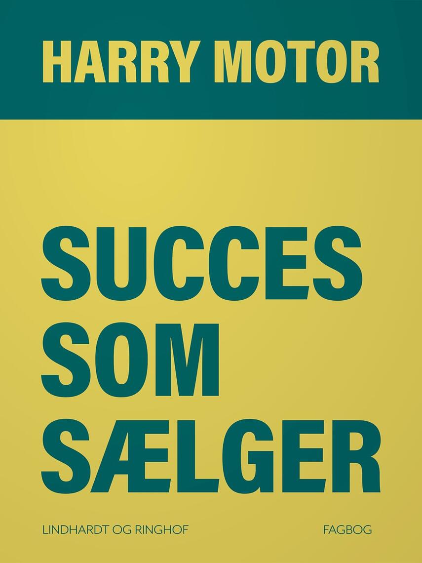 Harry Jensen (f. 1921): Succes som sælger