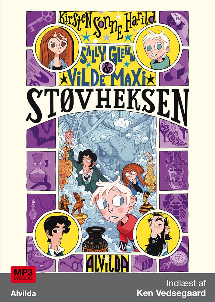 Kirsten Sonne Harild: Sally, Glenn & vilde Maxi - Støvheksen