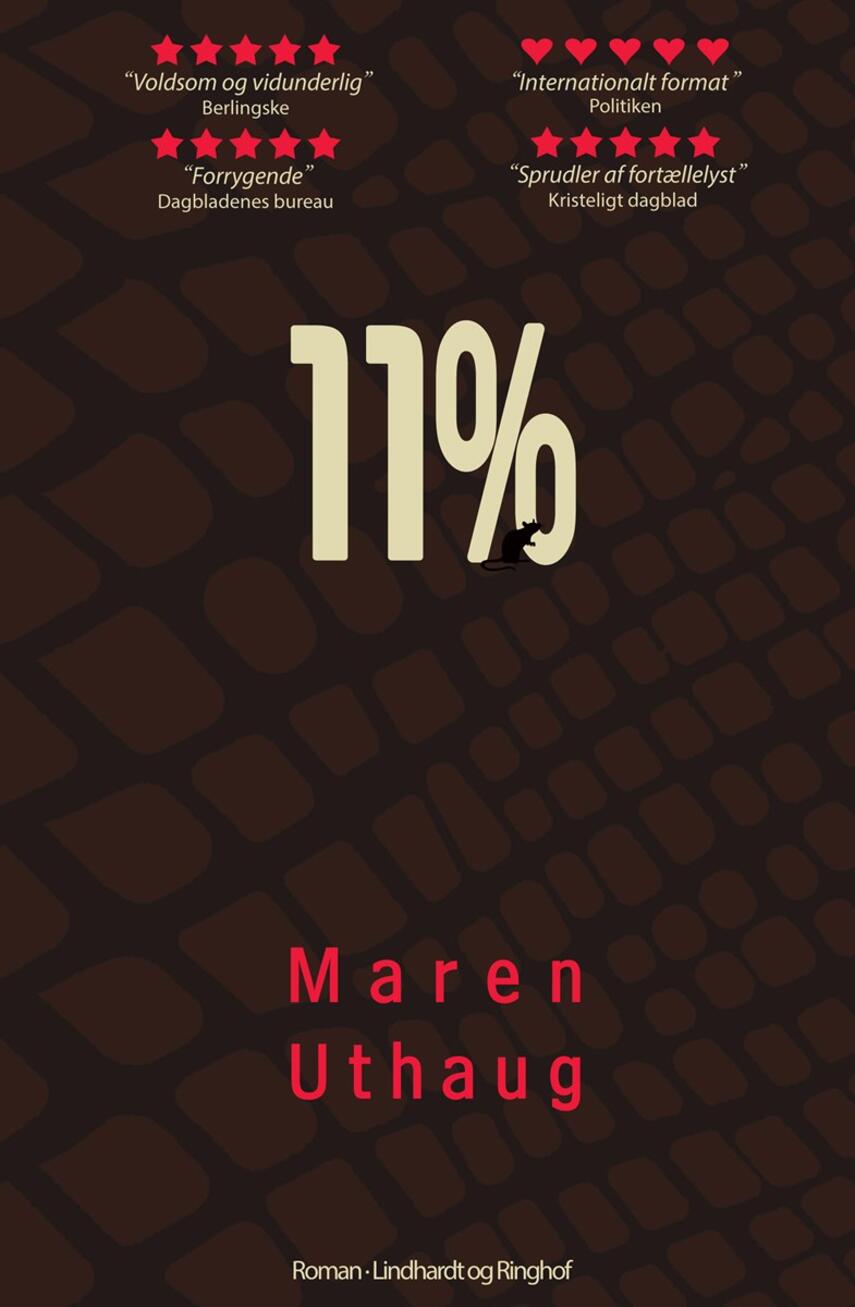 Maren Uthaug: 11% : roman